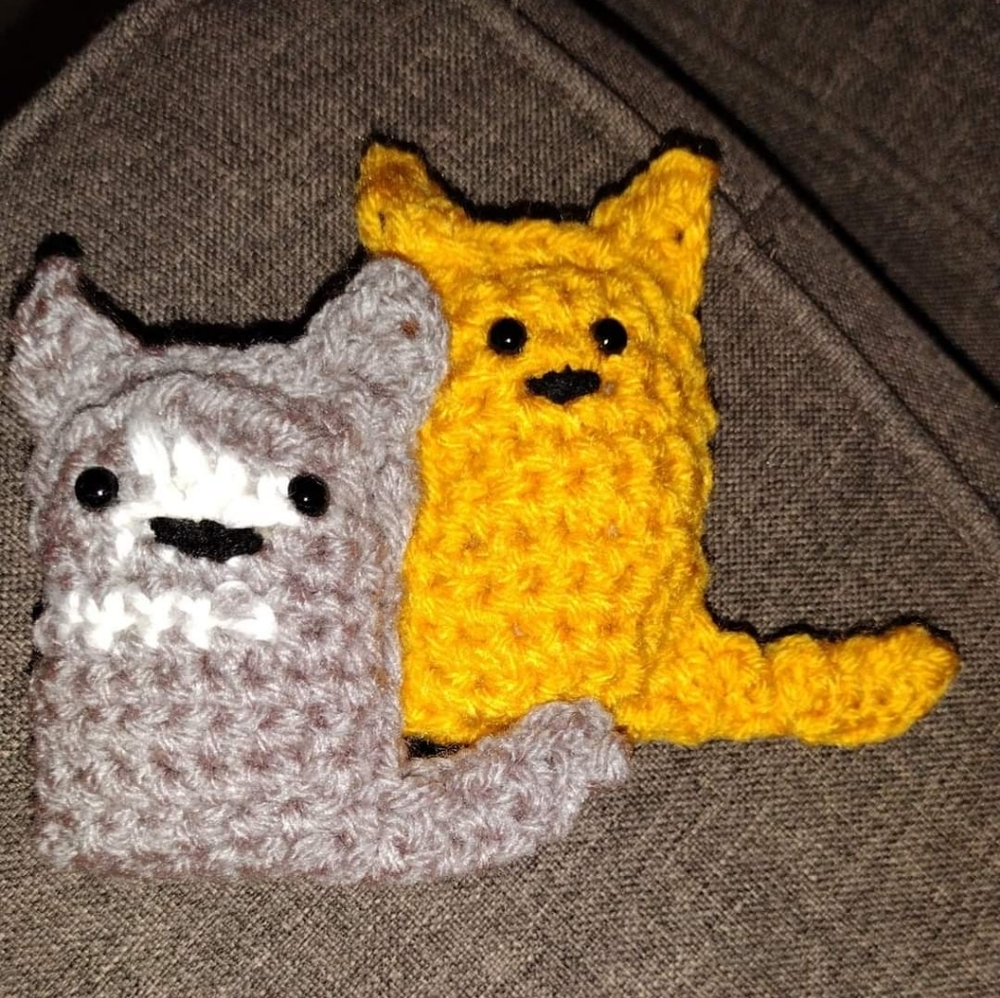 Crochet mini cats